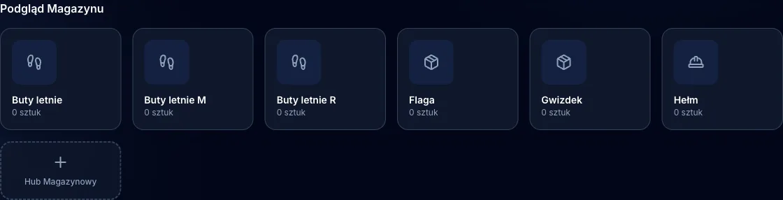 Warehouse Management System — zrzut ekranu 4
