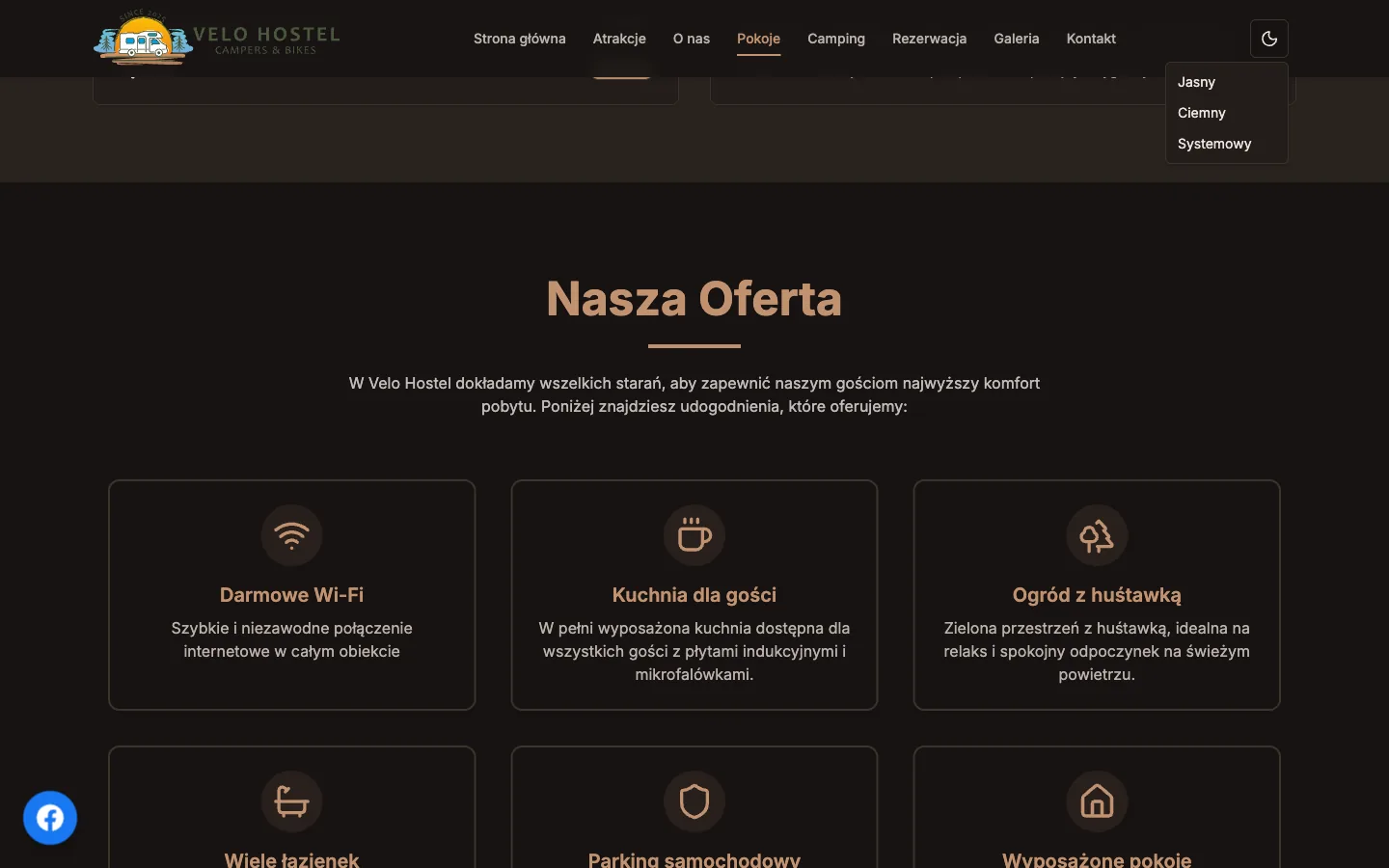 Velo Hostel Okleśna — zrzut ekranu 4
